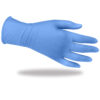 AdvanceFit® Nitrile Glove - Blue - Exam Grade - 5 Mil - 9.5" Length - Image 2