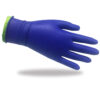 Get A Grip® Exam Grade Nitrile Powder Free Diamond Pattern - Reflex Blue - 5 Mil Palm - 9.5" Length - Image 2